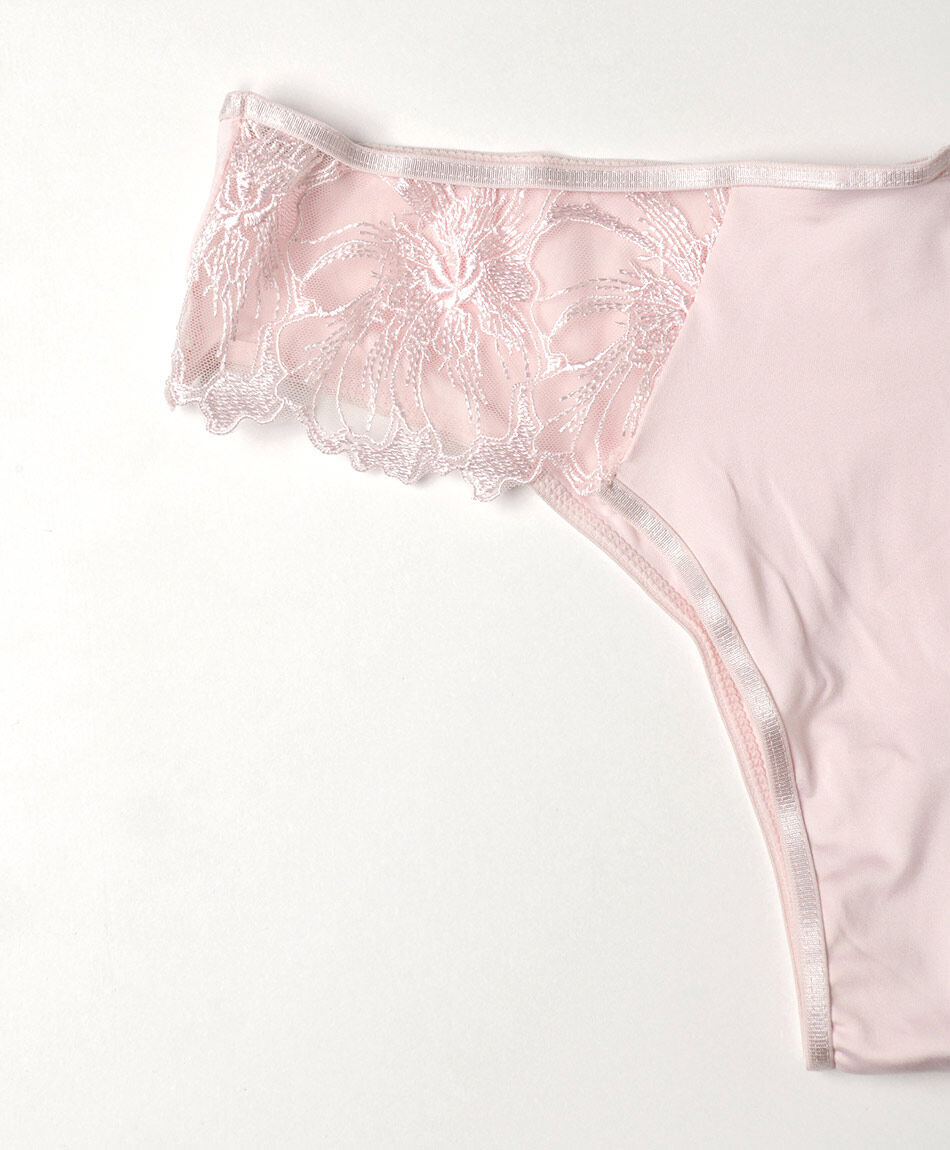 Tanga mujer encajes hortensia flower