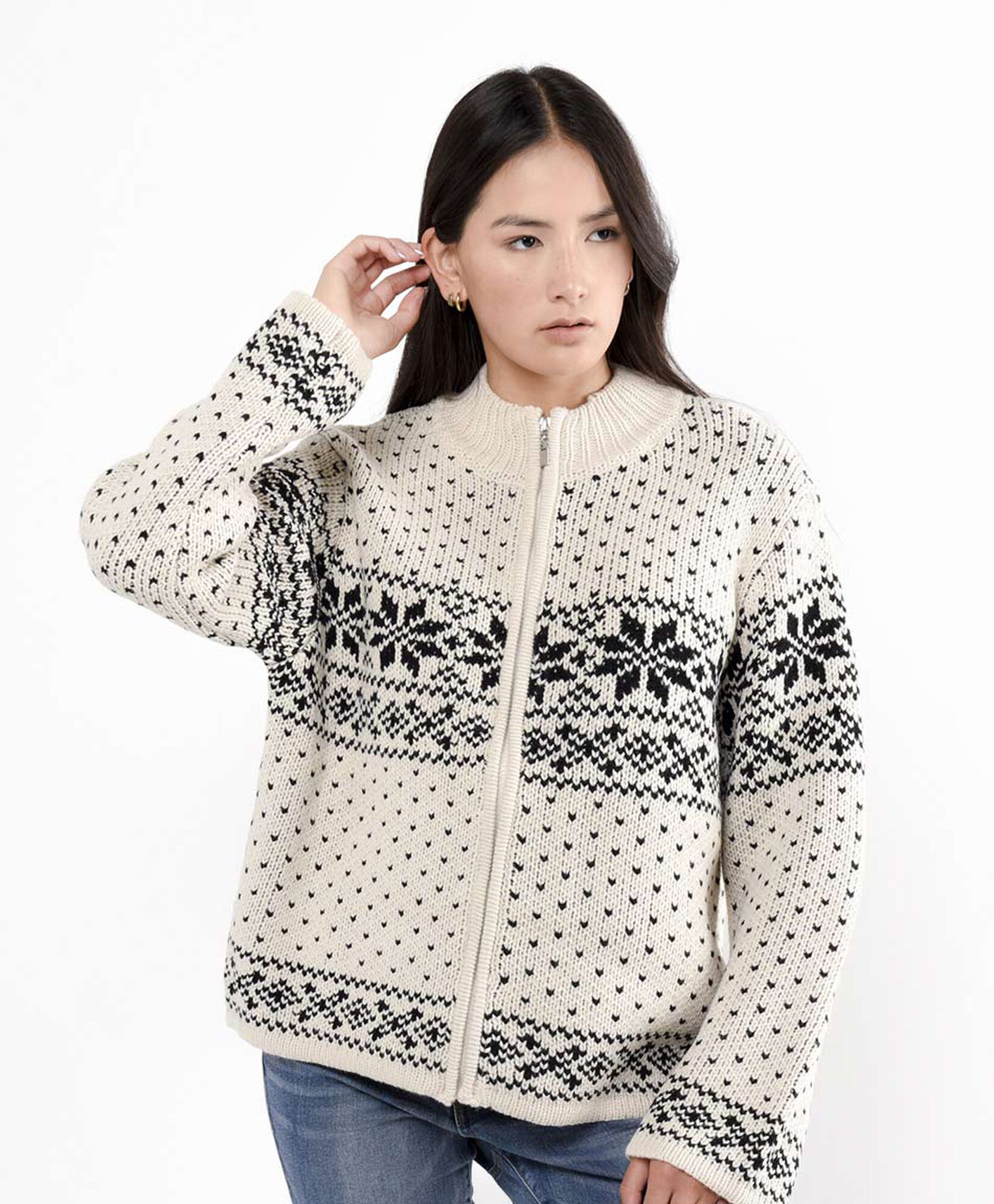 Chaqueta mujer estilo tejida Chaqueta mujer estilo tejida