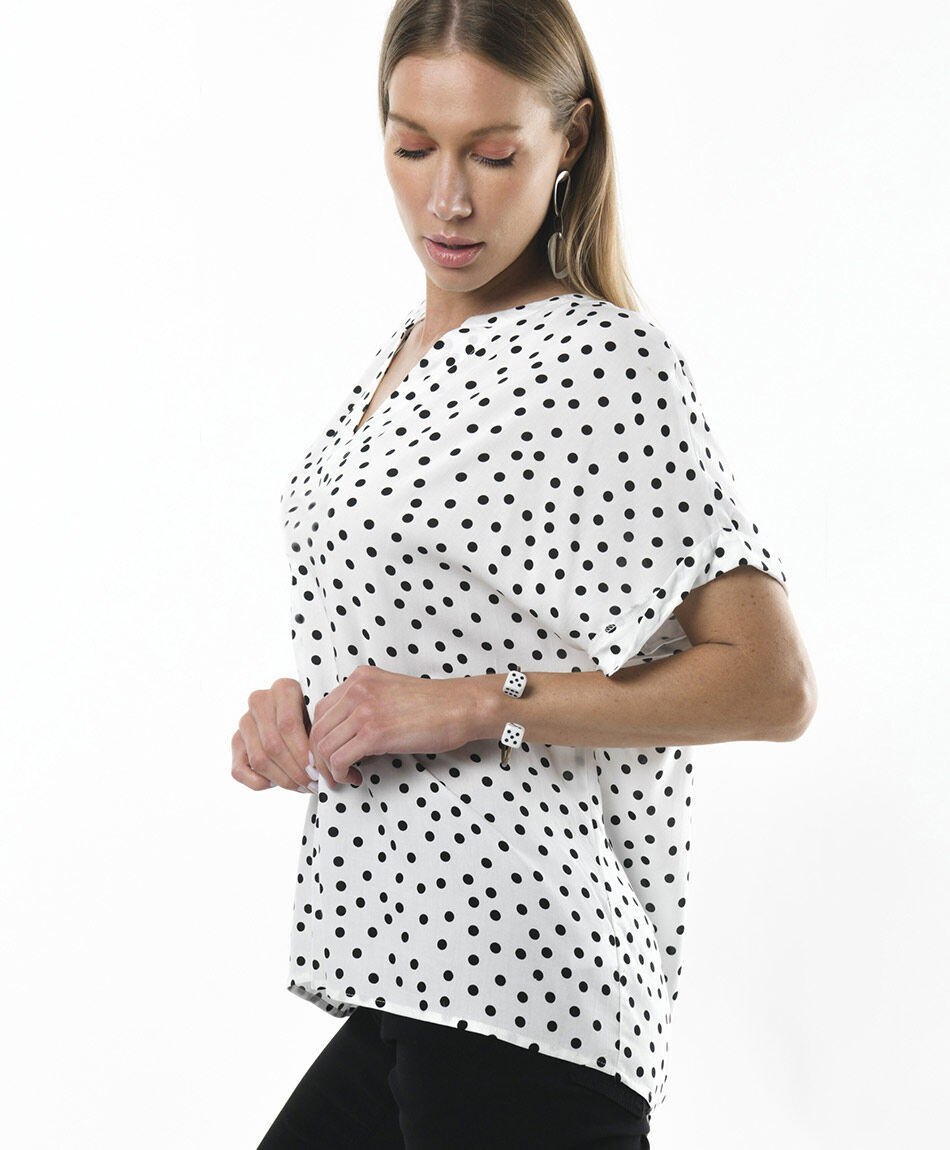 Blusa mujer puntos
