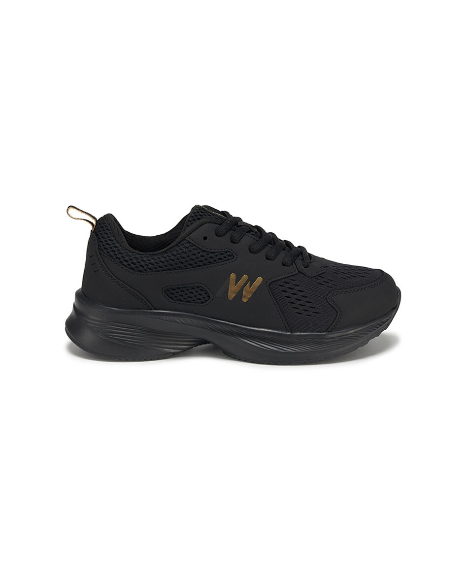 Zapatilla deportiva mujer negra