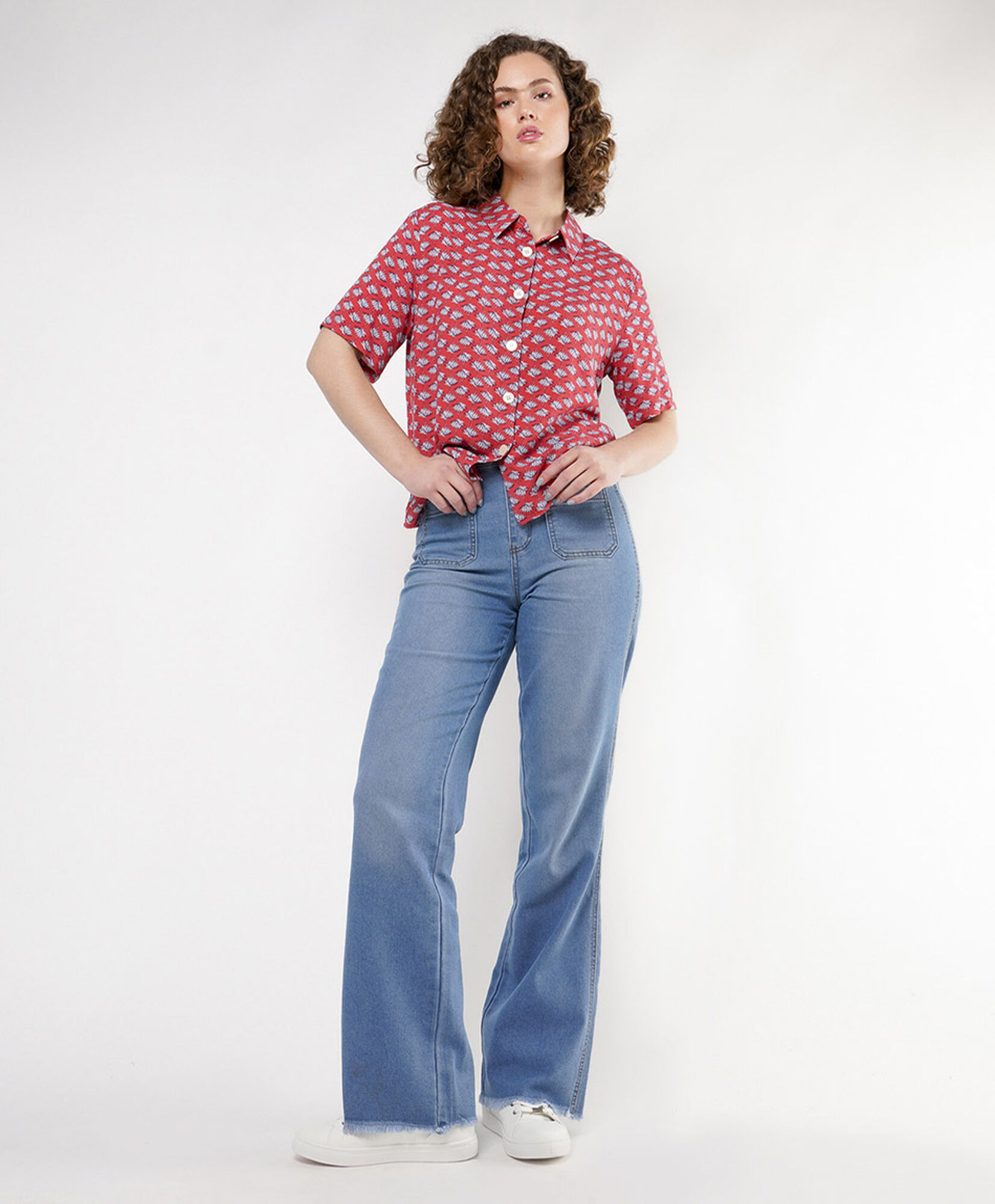 Jeans mujer bolsillos wide Jeans mujer bolsillos wide
