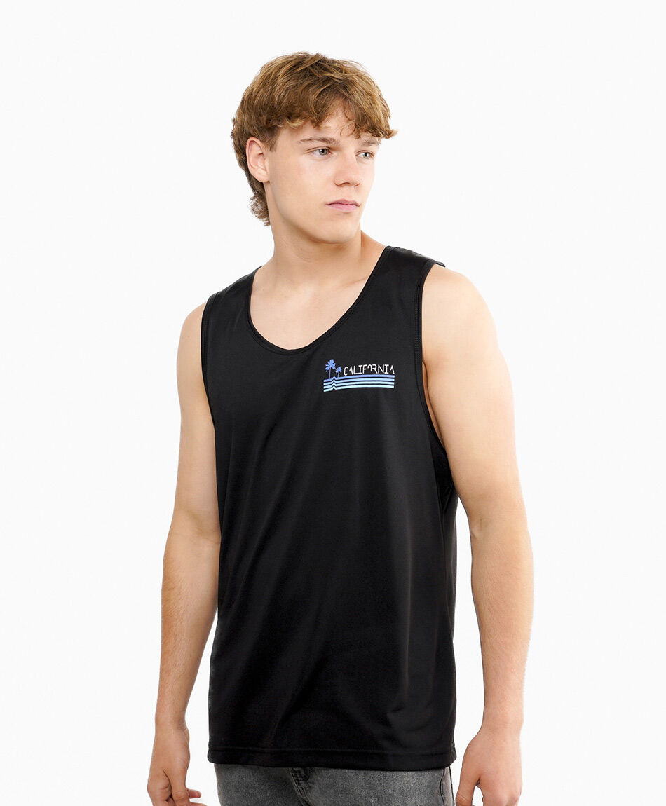 Polera hombre surf palmera