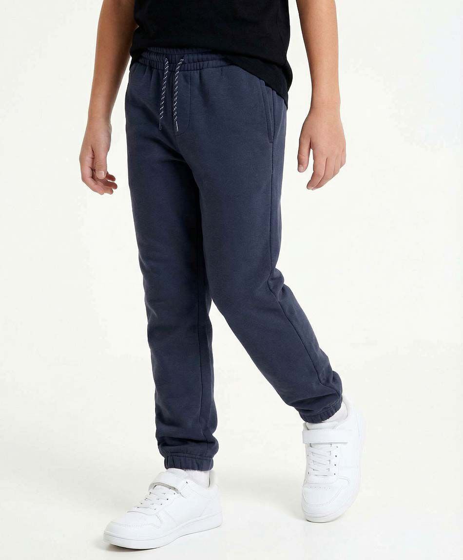 Pantal&oacute;n buzo escolar navy cord&oacute;n