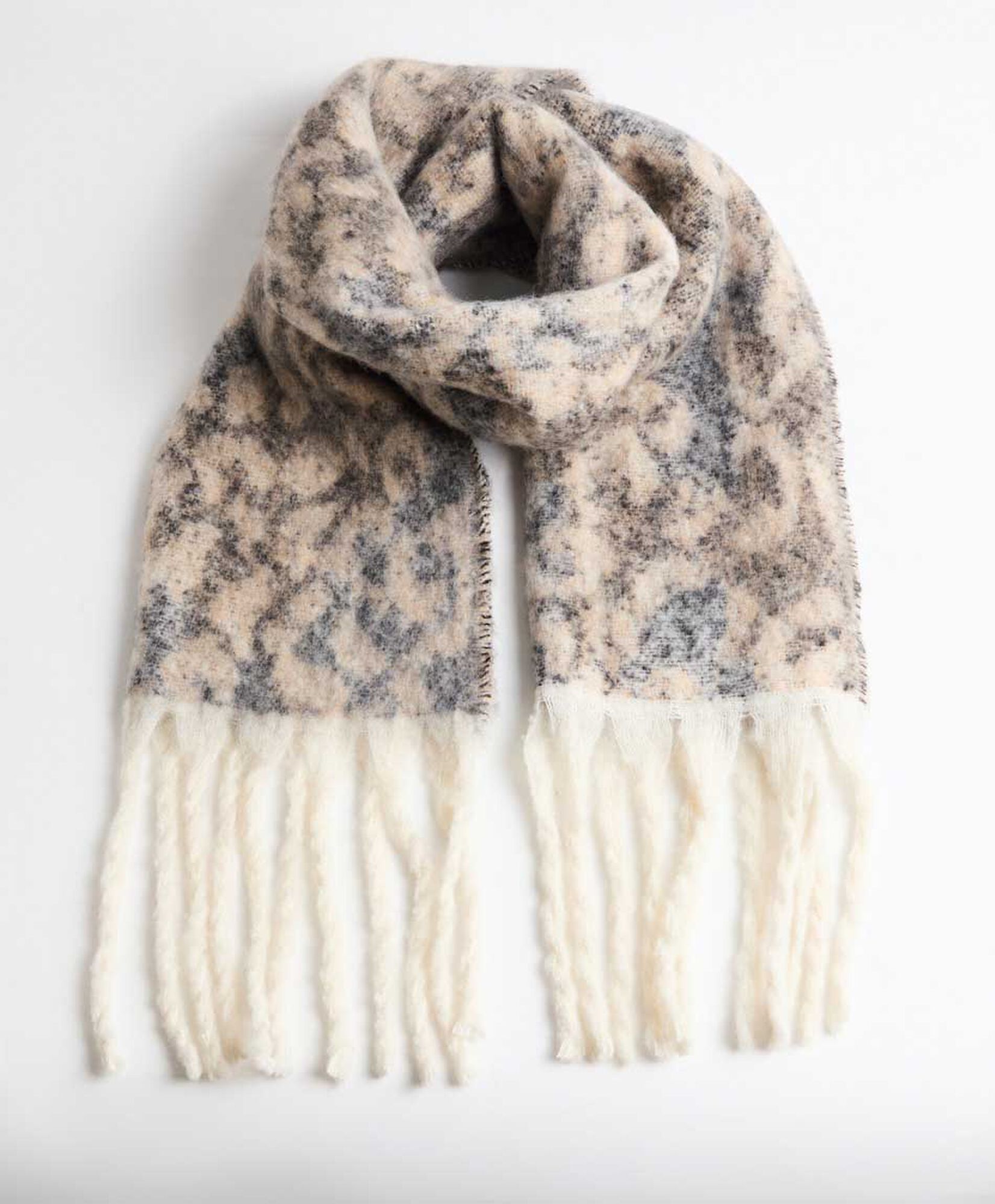 Set bufanda + gorro mujer animal print Set bufanda + gorro mujer animal print