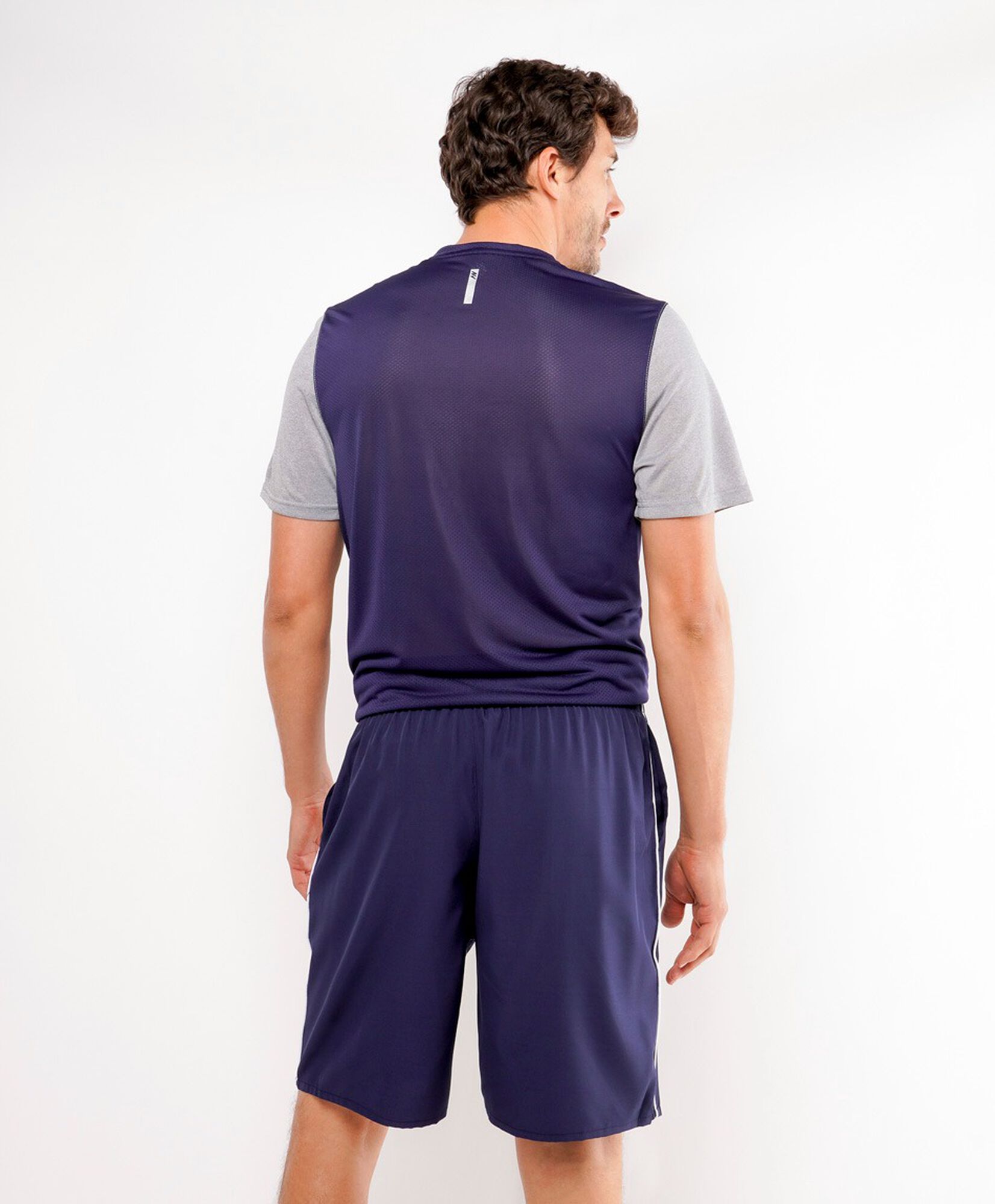 Short deportivo hombre piping navy Short deportivo hombre piping navy