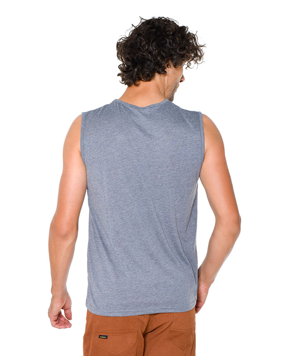 Polera sin mangas urbana