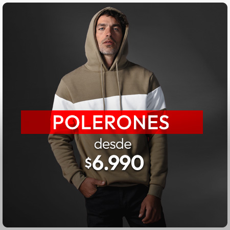 Polerones hombre