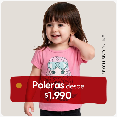 Poleras infantiles
