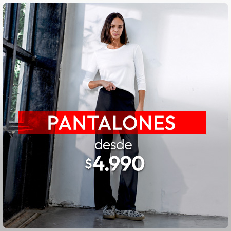 Pantalones mujer