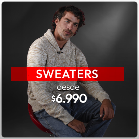 Sweaters hombre