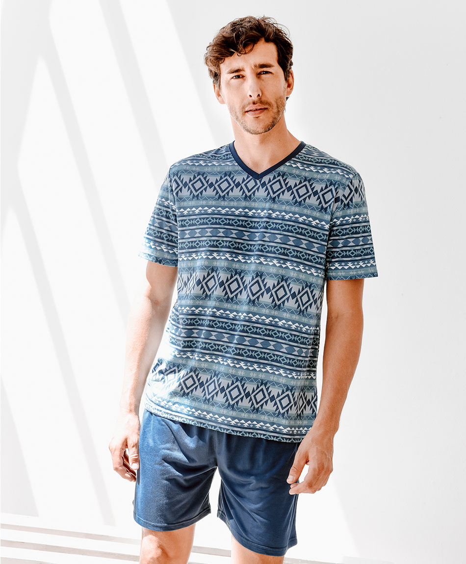 Trigema Bas De Pyjama Homme Jersey Confort - Pantalon Pyjama Décontracté