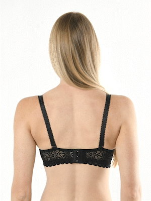 Vista 360 de sostén corazón