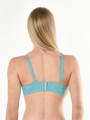 Vista 360 de sostén corazón