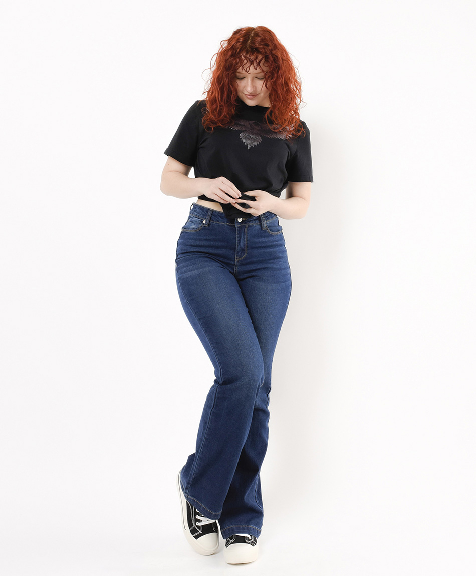 Jeans Mujer Cl sicos Flare TRICOT jeans-mujer-cl-sicos-flare-tricot