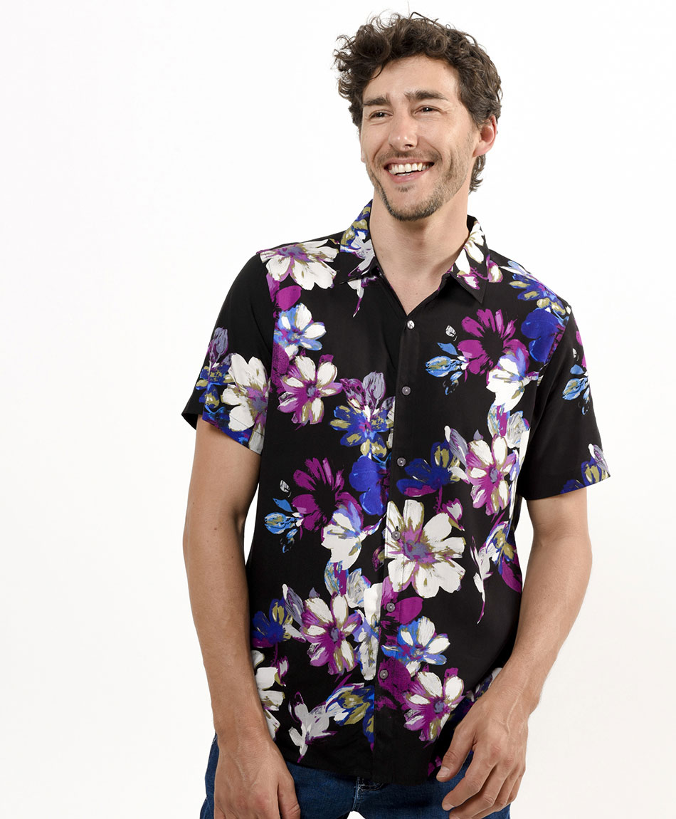Camisas floreadas hombres on sale
