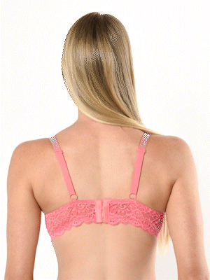 Vista 360 de sostén corazón