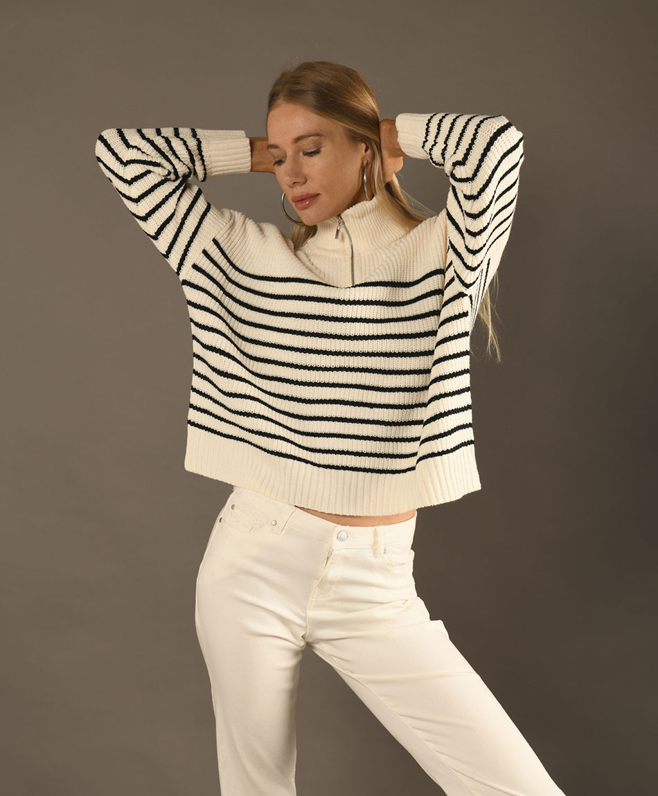 Sweater ingles listas TRICOT