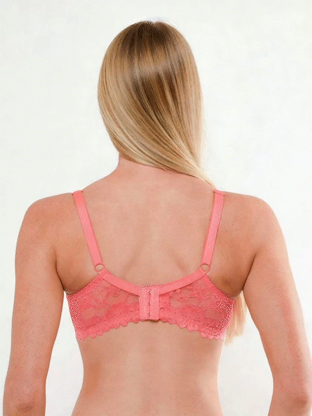 Vista 360 de sostén corazón