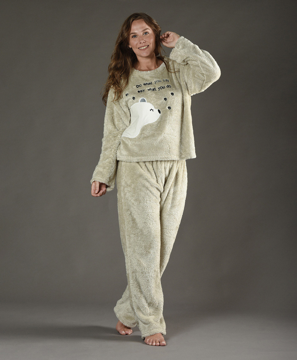 Pijama fleece TRICOT