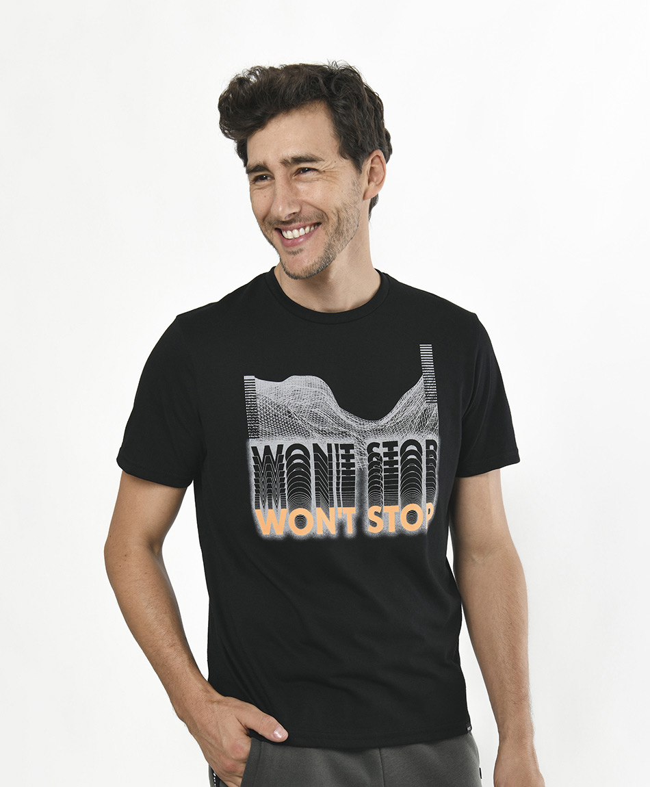 polera roja deportiva hombre